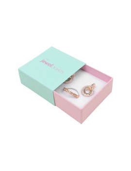 Caja de cartón para conjuntos y colgantes