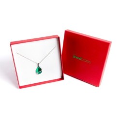 Caixa para colares 167×167×32 mm - WAS11-R | MyJewelBoxes