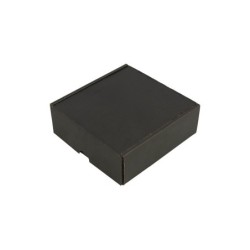 Shipping Box 130x130x45 Black Plain | MyJewelBoxes