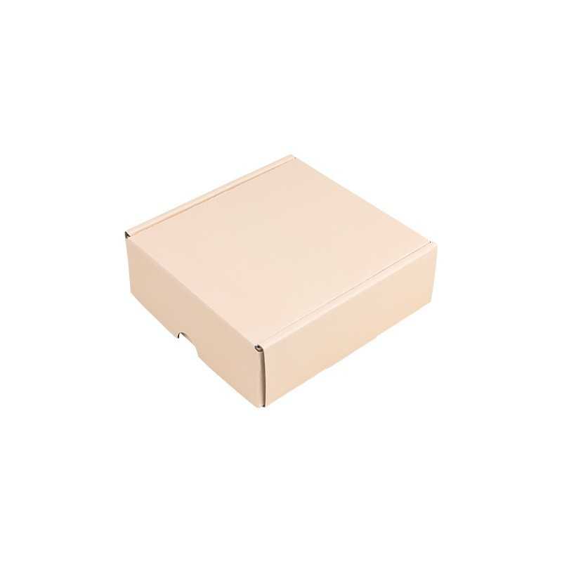 Shipping Box 130x130x45 Quartz Pink Plain | MyJewelBoxes