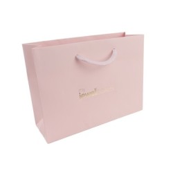 Matte Paper Bag 200x150x70 Pink | MyJewelBoxes