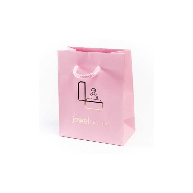 Saco Papel Mate 120x150x65 Rosa | MyJewelBoxes
