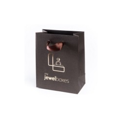 Satin Handle Bag 120x150x65 Brown | MyJewelBoxes
