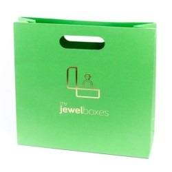 Die-cut Bag 250x250x80 Green | MyJewelBoxes