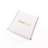 Caixa de Envio 130x130x45 Branco Com Logótipo | MyJewelBoxes