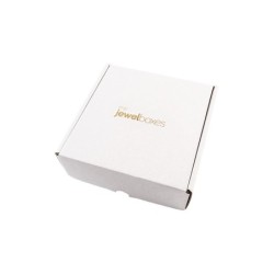 Shipping Box 175x175x60 White Printed | MyJewelBoxes
