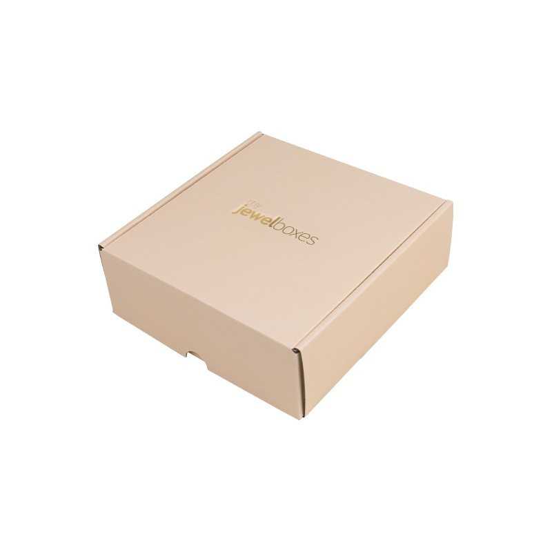 Shipping Box 175x175x60 Quartz Pink Printed | MyJewelBoxes