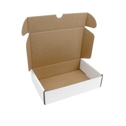 Caixa de Envio 183x116x44 Branco Com Logótipo | MyJewelBoxes