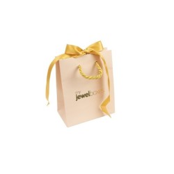 Gold Cord Bag 120x150x65 Pink | MyJewelBoxes