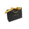 Sac Cordon Doré 200x150x70 Noir | MyJewelBoxes