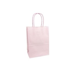 Budget Paper Bag 180x250x100 Pink Plain | MyJewelBoxes