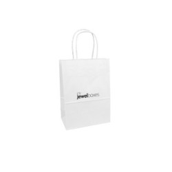 Bolsa Papel Barata Con Logotipo 180x250x100 mm. BPB250B/CL