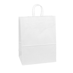 Bolsa Papel Barata Sin Logotipo 320x420x150 mm. BPB420B/SL