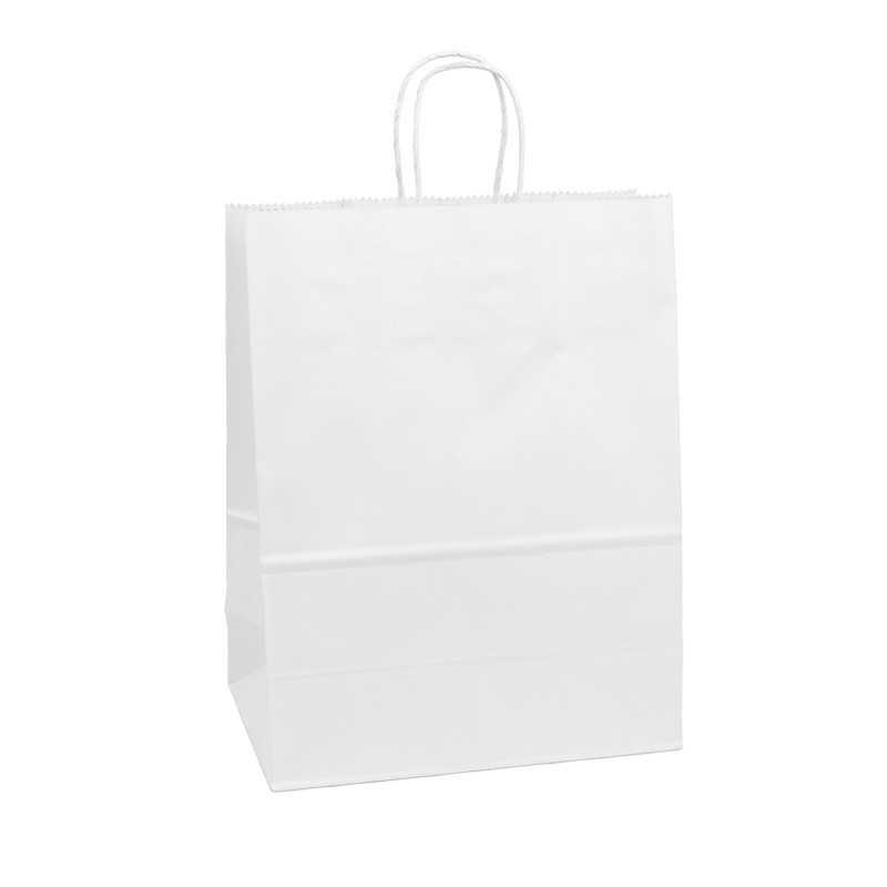 Budget Paper Bag 320x420x150 White Plain | MyJewelBoxes