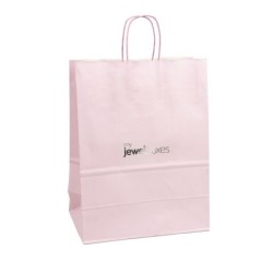 Bolsa Papel Barata Con Logotipo 320x420x150 mm. BPB420R/CL