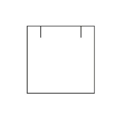Écrin pour boucles d'oreilles ou pendentif 70×70×36 mm - SAN2NG
