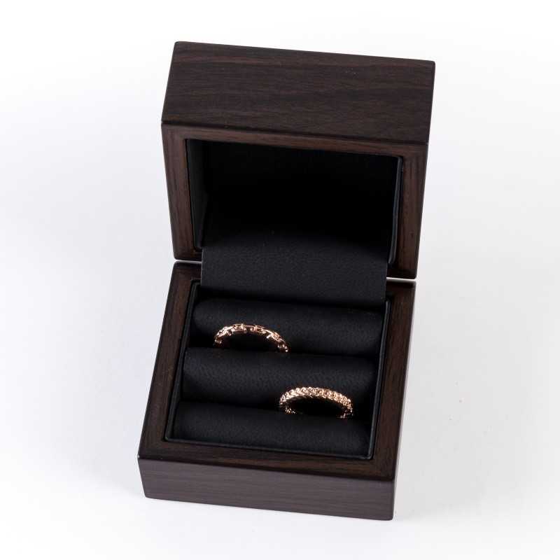 Estojo para Alianças 70×70×52 mm SAN3NG | MyJewelBoxes