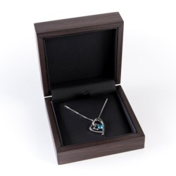 Estuche Madera Colgante 90x90x36 mm SAN4NG