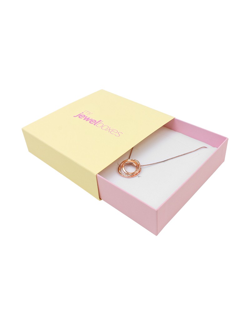 Caja de cartón para collar