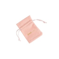 Bolsa de camurça sintética Rosa 65×95 mm BAN51R | MyJewelBoxes