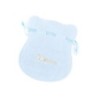 Pochon en suédine bleu bébé 100×120 mm BAN42AB | MyJewelBoxes