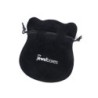 Bolsa de camurça sintética Preto 100×120 mm BAN42N | MyJewelBoxes