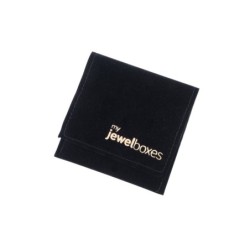 Sacchetto in similcamoscio nero 68×73 mm BAN22N | MyJewelBoxes