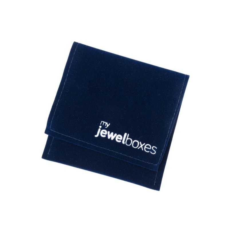 Sacchetto in similcamoscio blu 68×73 mm BAN22A | MyJewelBoxes