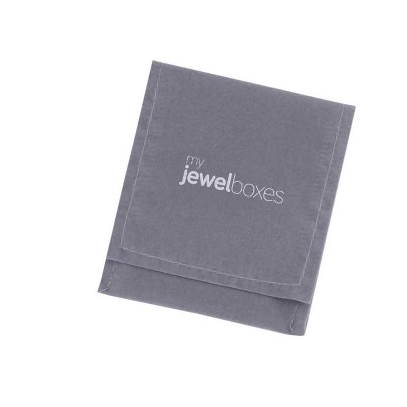 Velours-Beutel Mittelgrau 80×90 mm BAN23G | MyJewelBoxes