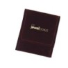 Sacchetto in similcamoscio marrone cioccolato 80×90 mm BAN23M | MyJewelBoxes