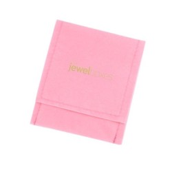 Sacchetto in similcamoscio rosa 80×90 mm BAN23R | MyJewelBoxes