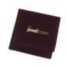 Pochon en suédine marron 95×98 mm BAN24M | MyJewelBoxes