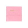 Pink Faux Suede Bag 80×80 mm BAN25R | MyJewelBoxes