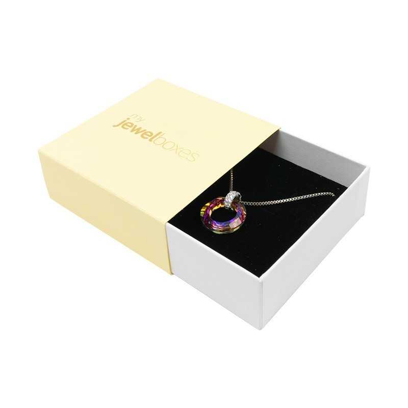 Pendant/Set Box 83×83×33 mm - SPR4-AM | MyJewelBoxes