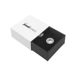 Boîte pour boucles d'oreilles 48×48×23 mm - SPR0-B | MyJewelBoxes