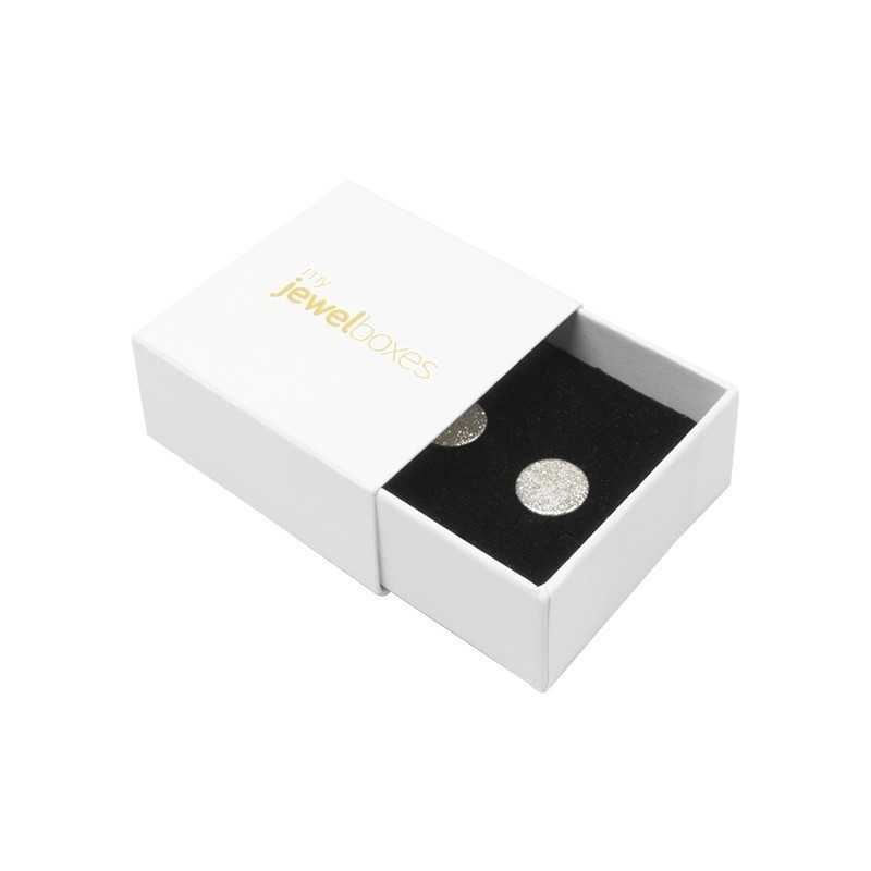 Boîte pour boucles d'oreilles 48×48×23 mm - SPR0-B | MyJewelBoxes