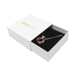 Boîte pour pendentifs ou parures 83×83×33 mm - SPR4-B | MyJewelBoxes
