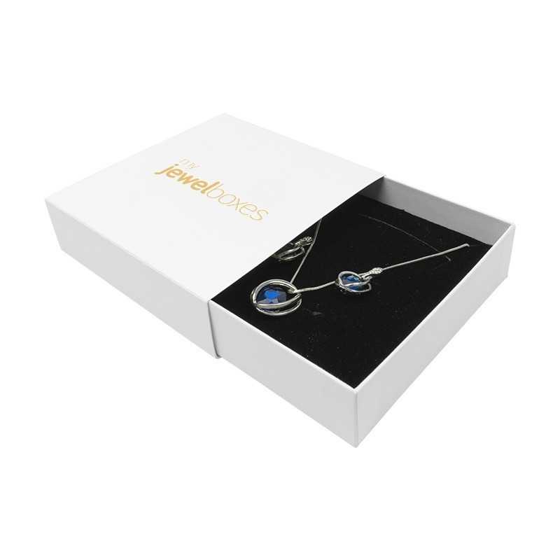 Boîte pour colliers 116×116×33 mm - SPR6-B | MyJewelBoxes