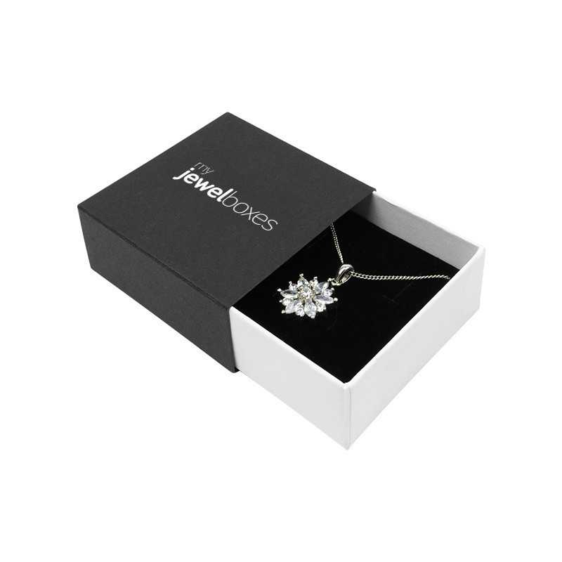 Caixa para pendentes ou conjuntos 62×62×28 mm - SPR3-N | MyJewelBoxes