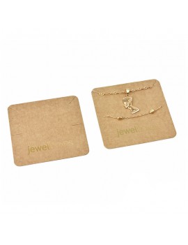 Interior cartón colgantes y pulseras