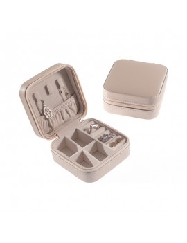 Joyero de viaje cuadrado