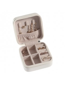 Joyero de viaje cuadrado