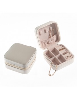 Joyero de viaje cuadrado