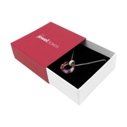Boîte pour pendentifs ou parures 83×83×33 mm - SPR4-R | MyJewelBoxes