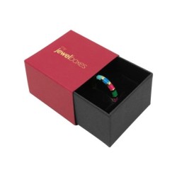 Boîte pour bagues 48×48×33 mm - SPR2-R | MyJewelBoxes