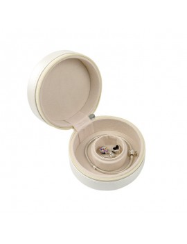 Joyero de viaje redondo