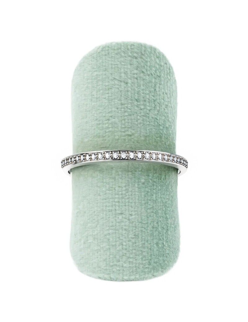 Expositor velour para anillo sortija