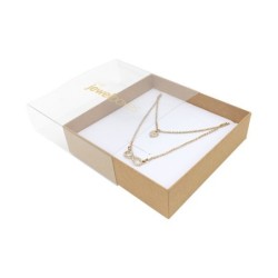 Scatola per collane 116×116×33 mm - SPR6-TR | MyJewelBoxes