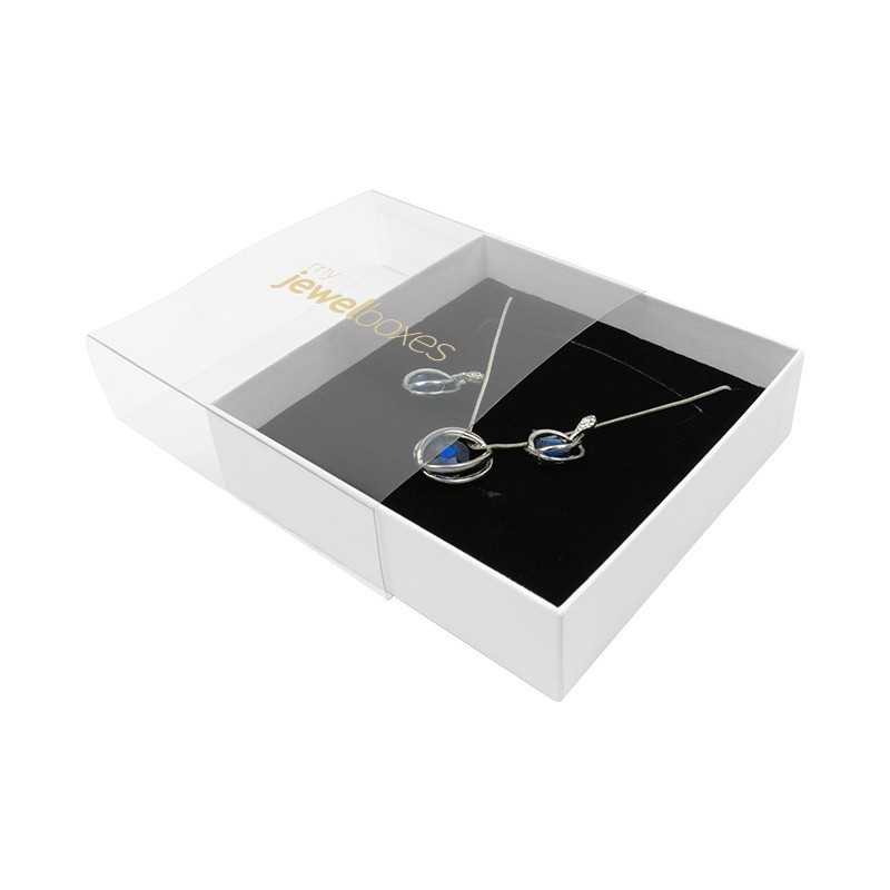 Necklace Box 116×116×33 mm - SPR6-TR | MyJewelBoxes