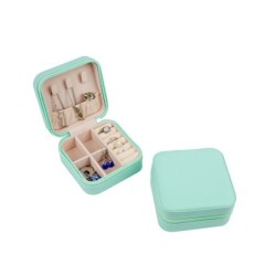 Portagioie Viaggio quadrato Acquamarina Con Logo